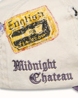 Hand-Painted MC Make Art Cream Cap