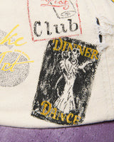 Hand-Painted MC Make Art Cream Cap