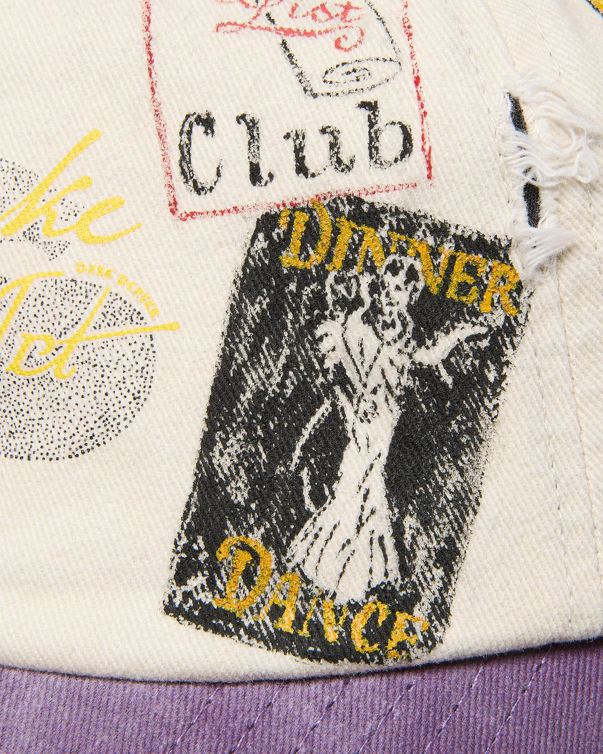 Hand-Painted MC Make Art Cream Cap