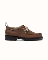 Moby Brown Distressed Hiker Boot - Men's