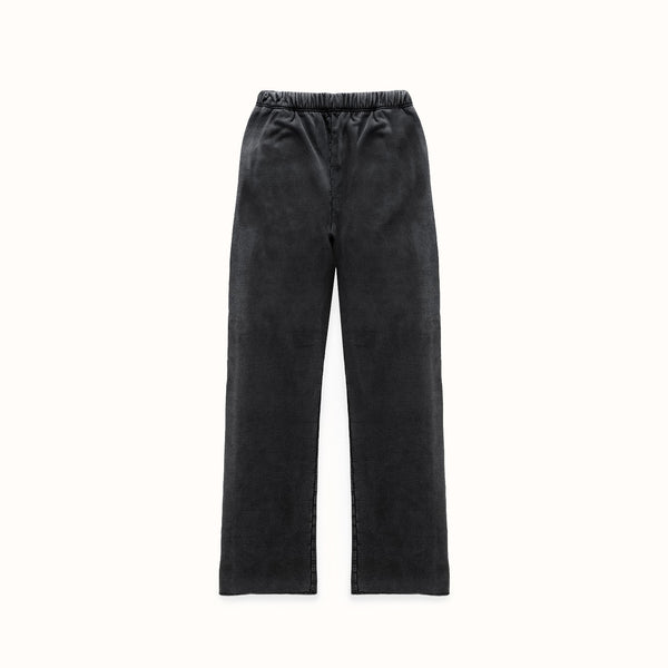 NY Paint Splatter Washed Grey Sweat Pant