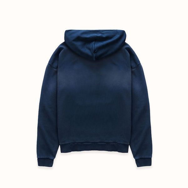NY Embroidered Navy Hoodie