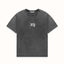 NY Paint Splatter Washed Grey T-Shirt