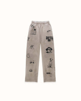 NY Sketch Oat Marl Sweat Pant