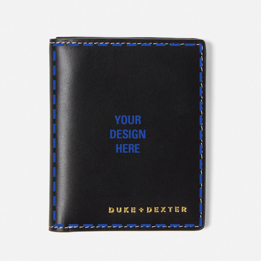 Hand Painted + White Wallet