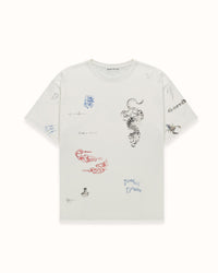 PD Sketch Vintage White T-Shirt