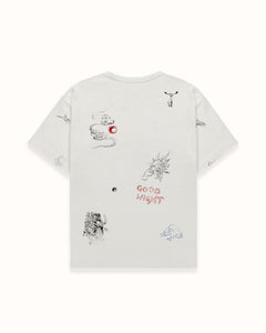 PD Sketch Vintage White T-Shirt