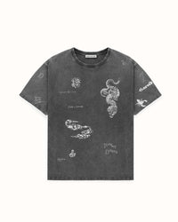 PD Sketch Washed Grey T-Shirt