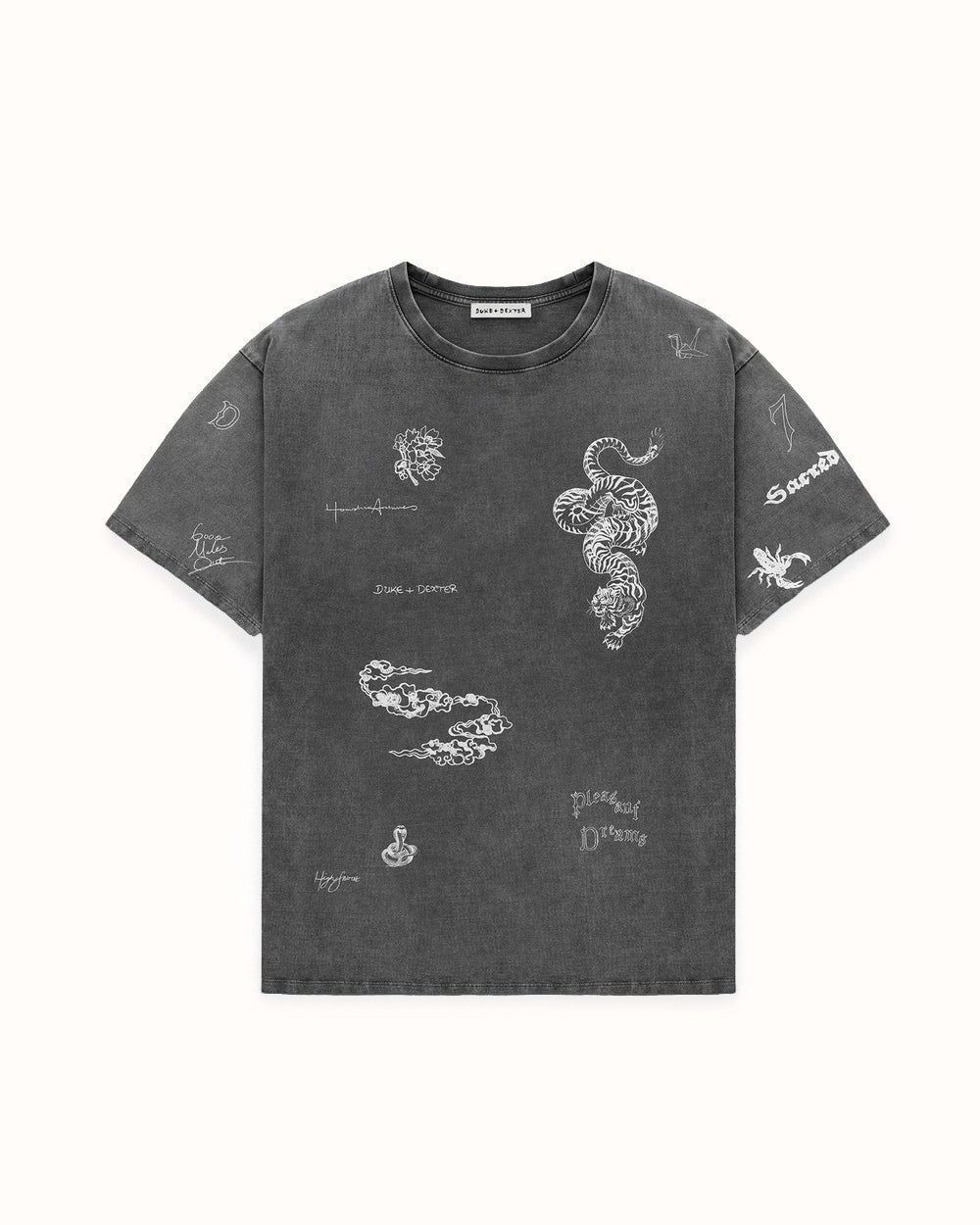 PD Sketch Washed Grey T-Shirt