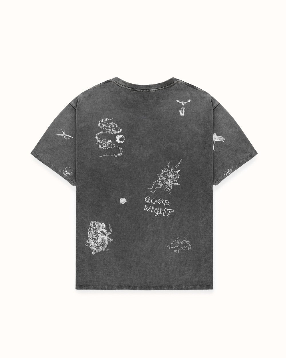 PD Sketch Washed Grey T-Shirt