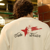 Duke Cherub Vintage White Waffle Top