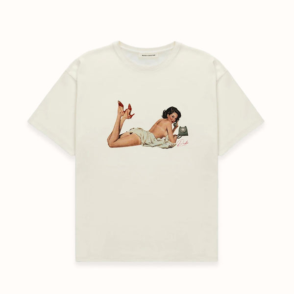Pin Up I Vintage White T-Shirt