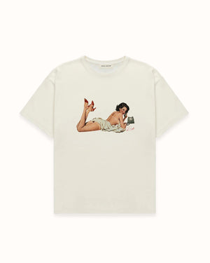 Pin Up I Vintage White T-Shirt