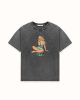 Pin Up II Washed Grey T-Shirt