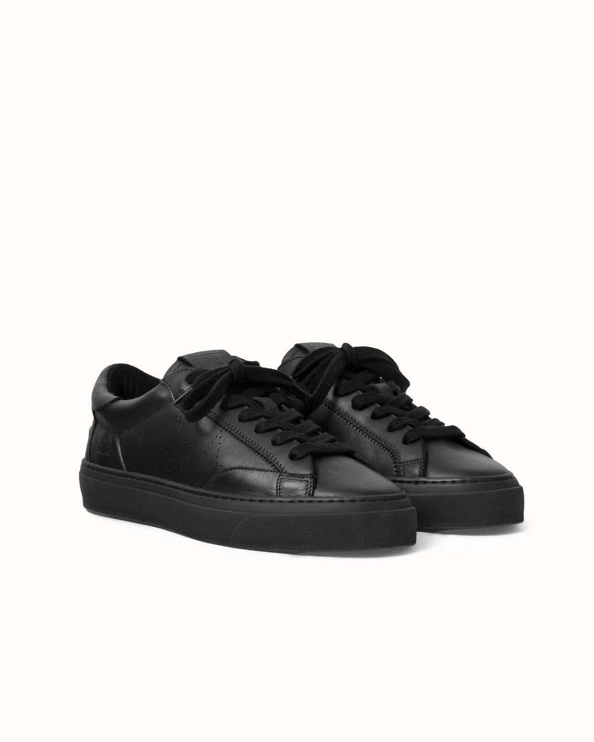 Plus Court Black Sneaker - Women's