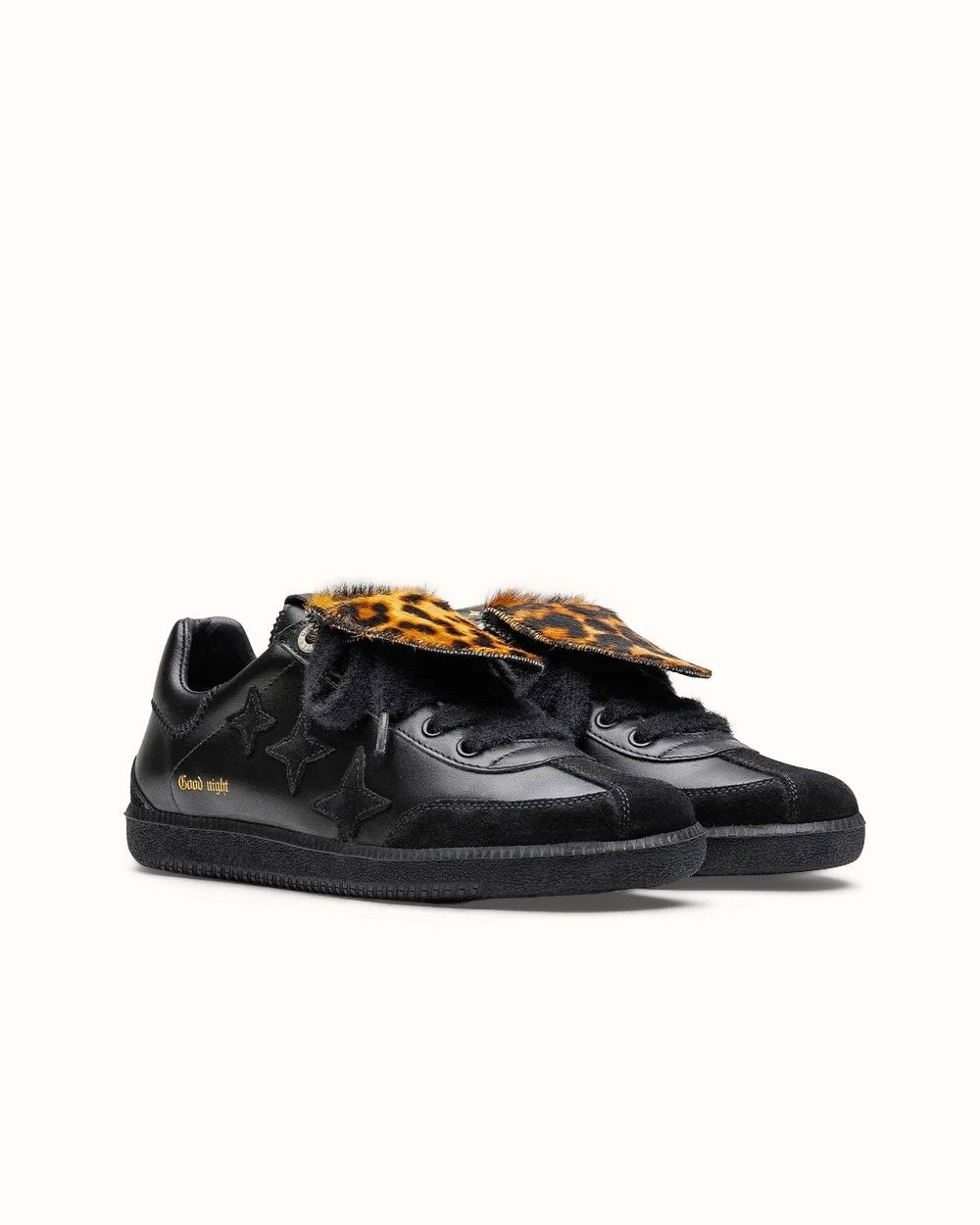 Plus Duke Black Sneaker - Women's