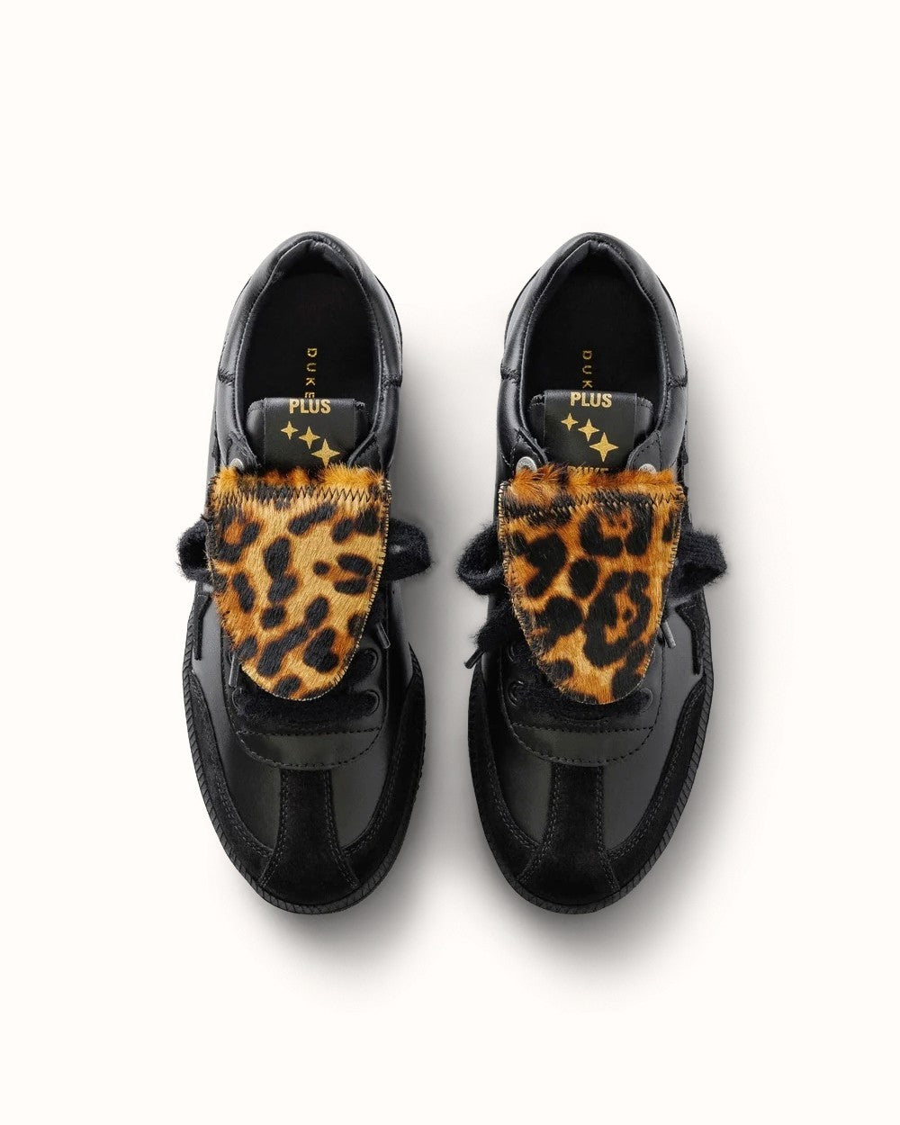 Plus Duke Black Sneaker - Women's