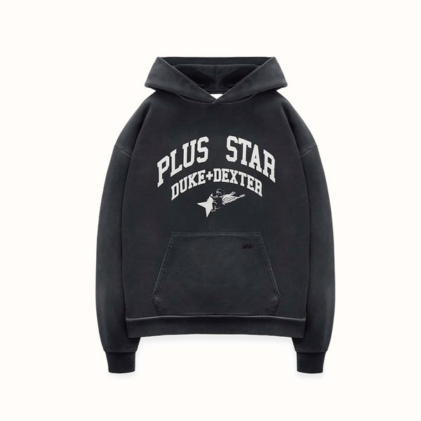 Plus Washed Grey Hoodie