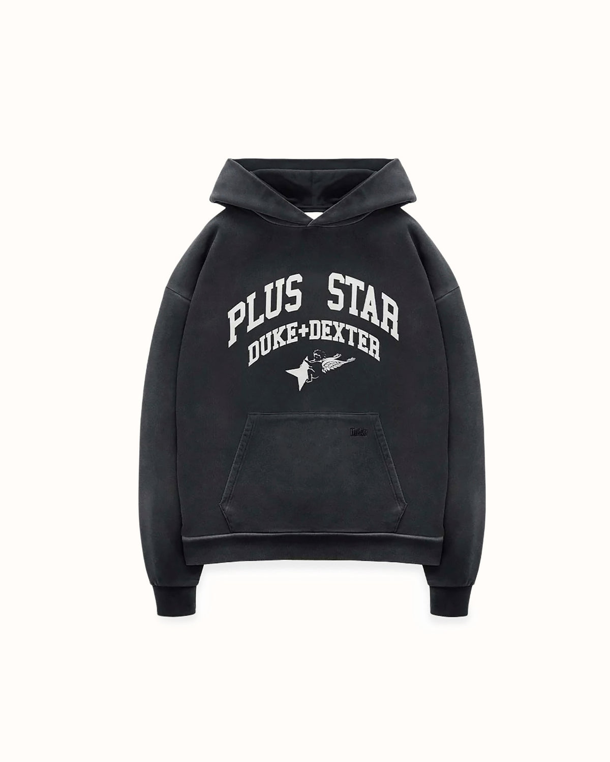 Plus Washed Grey Hoodie