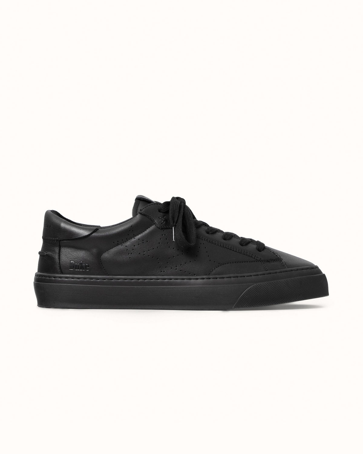 Plus Court Black Sneaker - Men's