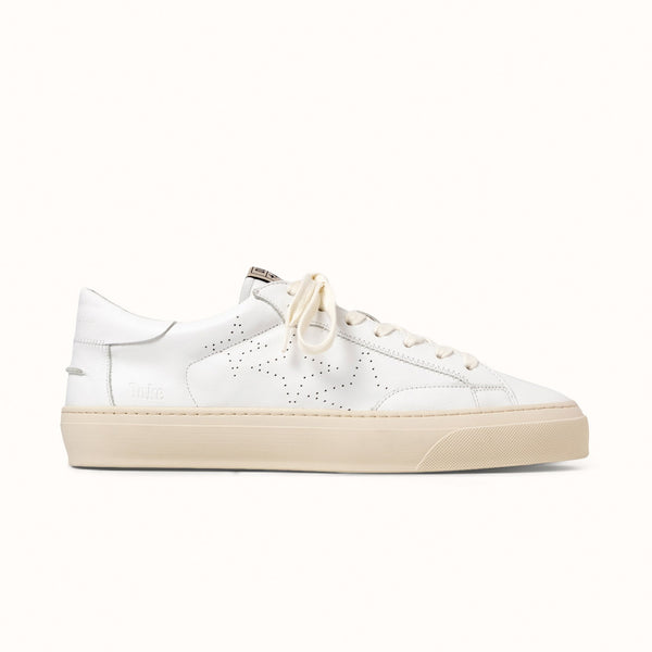 Plus Court White Sneaker - Men's