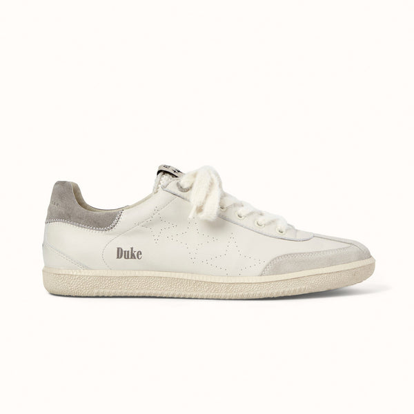 Plus Duke Vintage Grey + White Sneaker - Men's