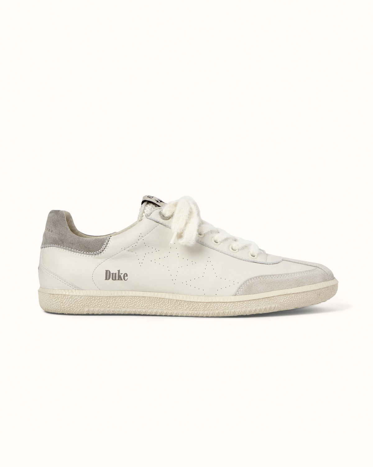 Plus Duke Vintage Grey + White Sneaker - Men's