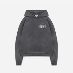 Duke Plus Washed Black Hoodie