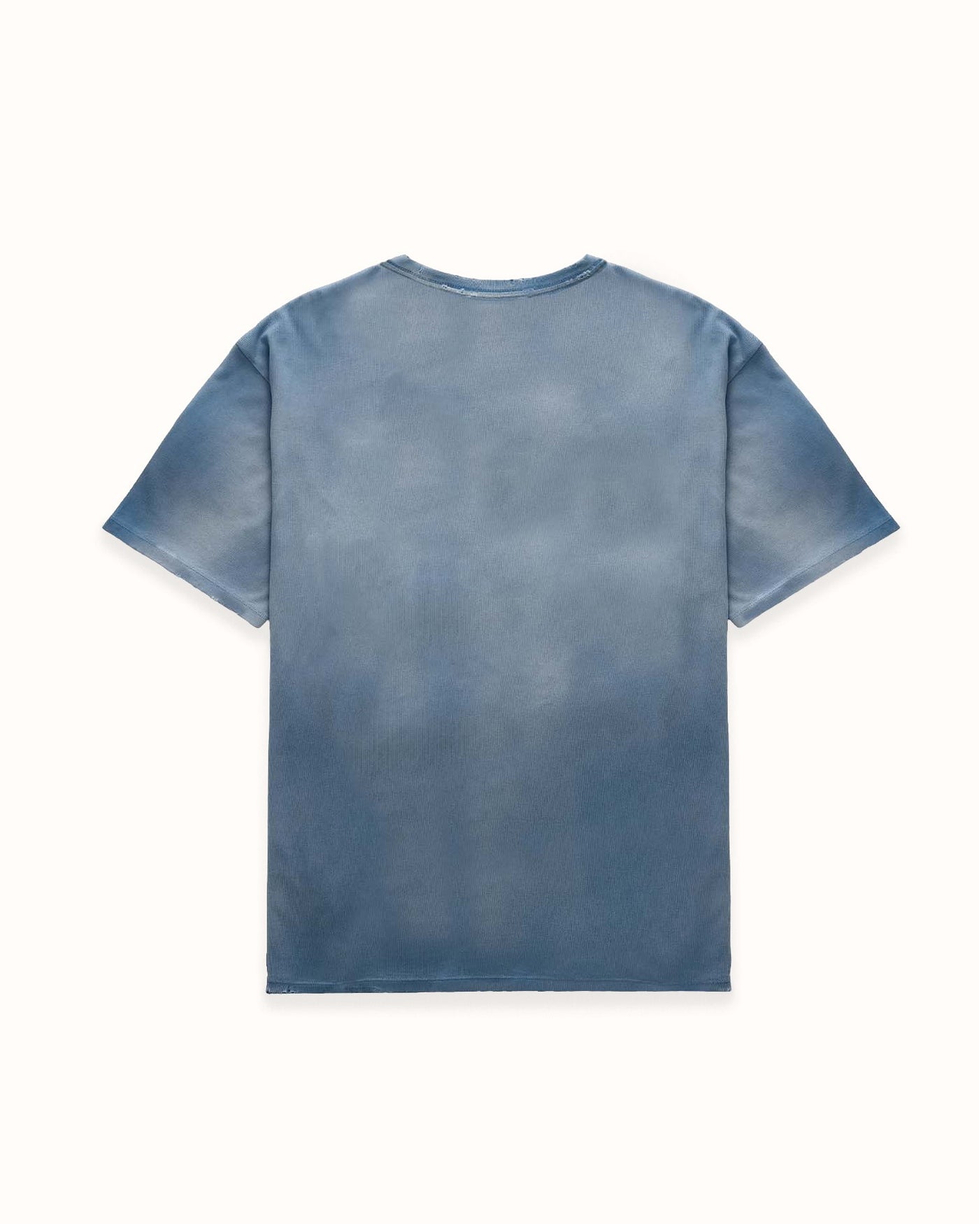 Sun Faded Workwear Washed Navy Blue T-Shirt | DUKE + DEXTER
