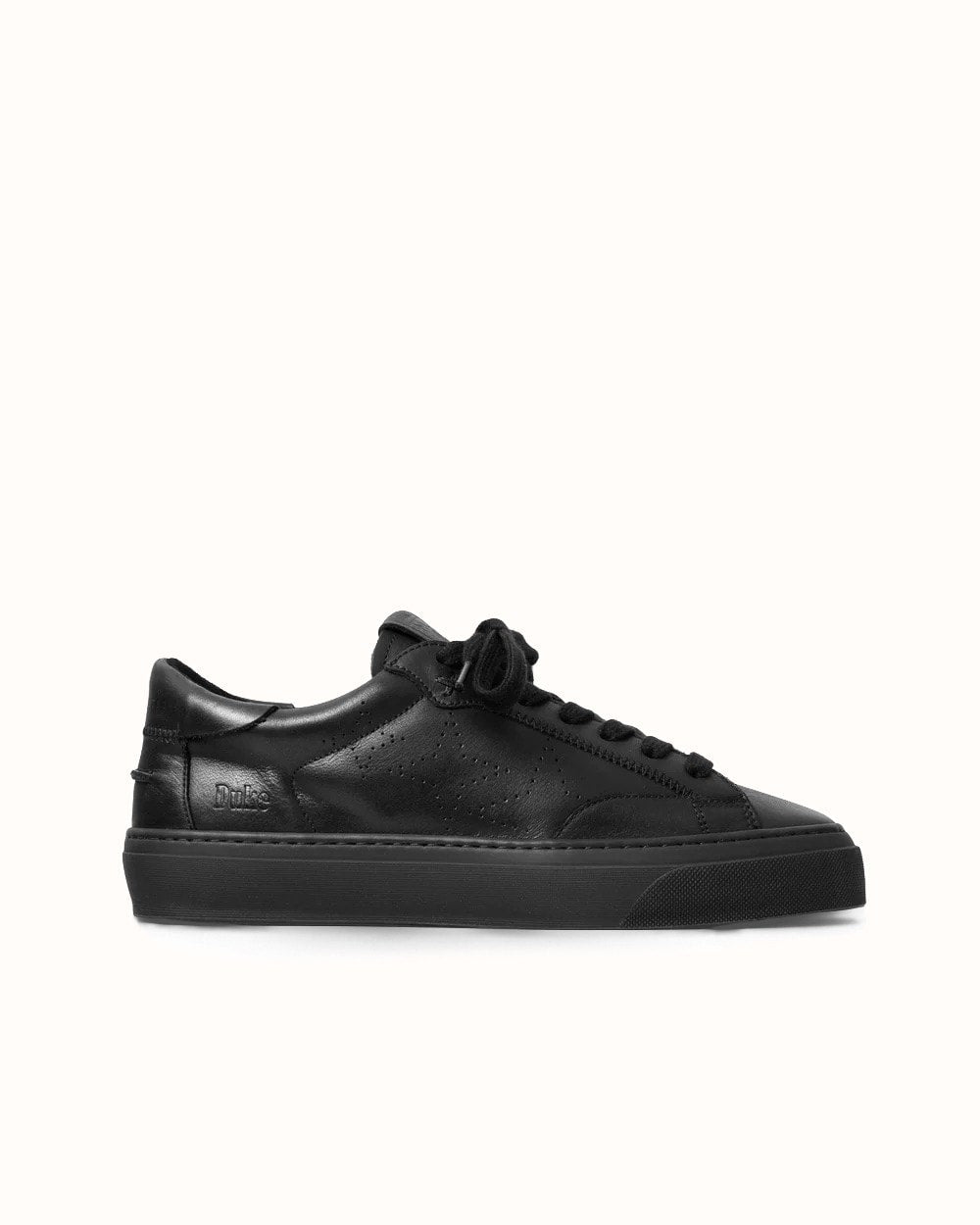 Plus Court Black Sneaker - Women's