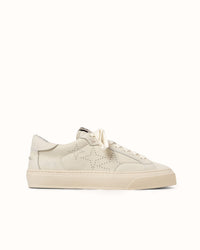 Plus Court Vintage White Sneaker - Women's