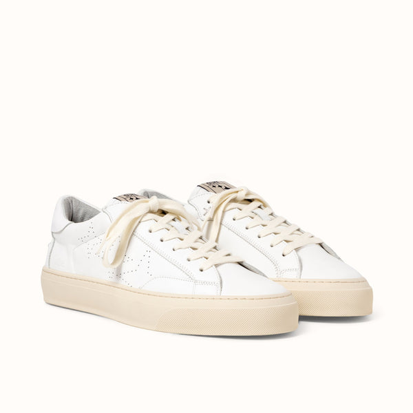 Plus Court White Sneaker - Men's