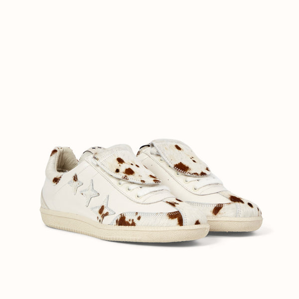 Plus Duke Brown Cow Sneaker - Women's