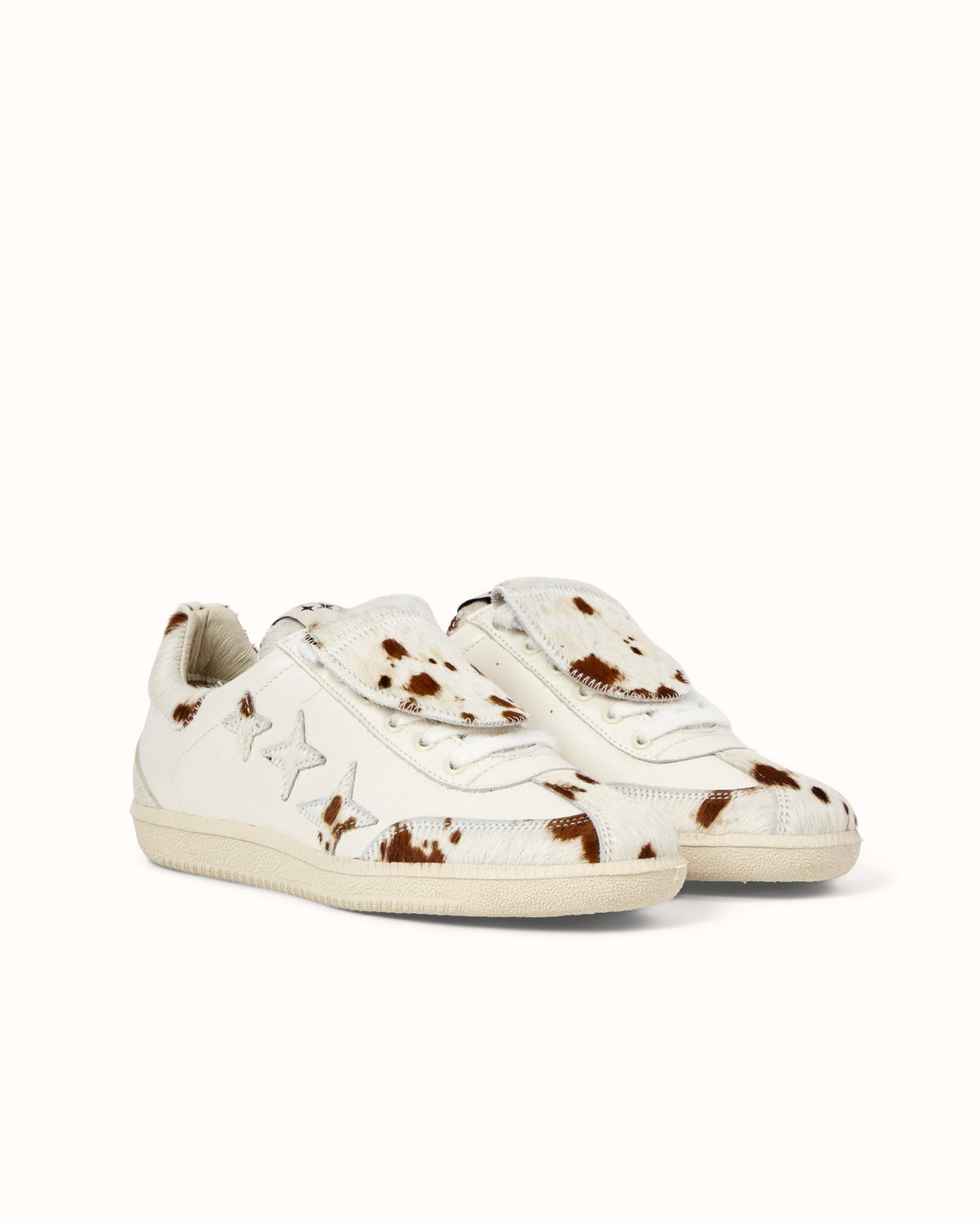 Plus Duke Brown Cow Sneaker - Women's