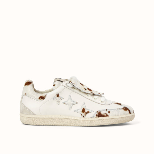 Plus Duke Brown Cow Sneaker - Women's