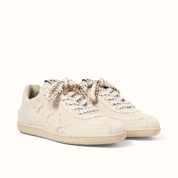 Plus Duke Off-White Canvas Sneaker - Men's