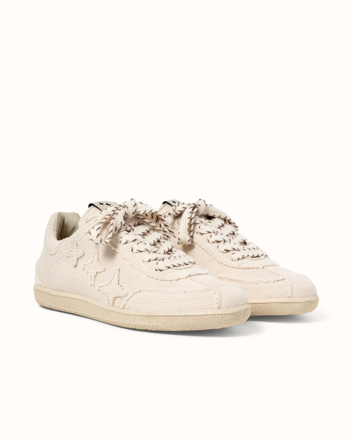 Plus Duke Off-White Canvas Sneaker - Men's