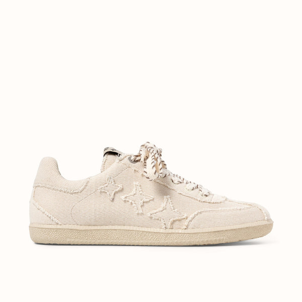 Plus Duke Off-White Canvas Sneaker - Men's