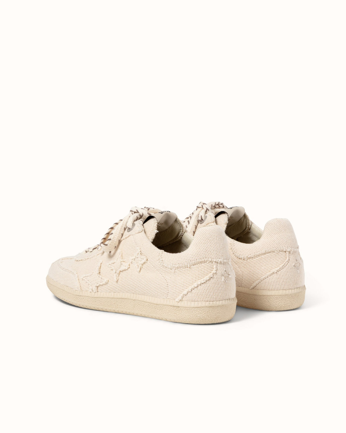 Plus Duke Off-White Canvas Sneaker - Women's