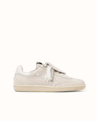 Plus Duke Off-White Suede Sneaker - Women's