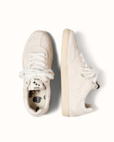 Plus Duke Off-White Suede Sneaker - Women's