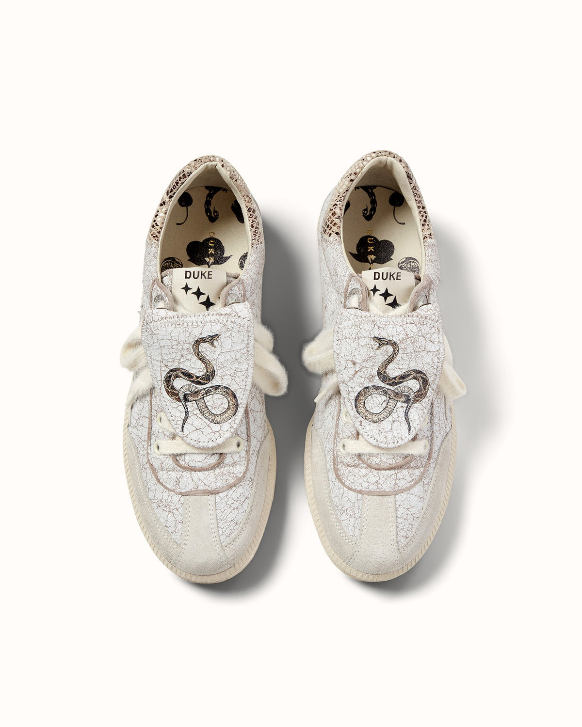 Plus Duke Snake Cracked Sneaker - Women's
