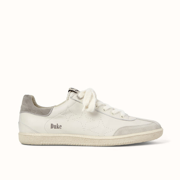 Plus Duke Vintage Grey + White Sneaker - Men's