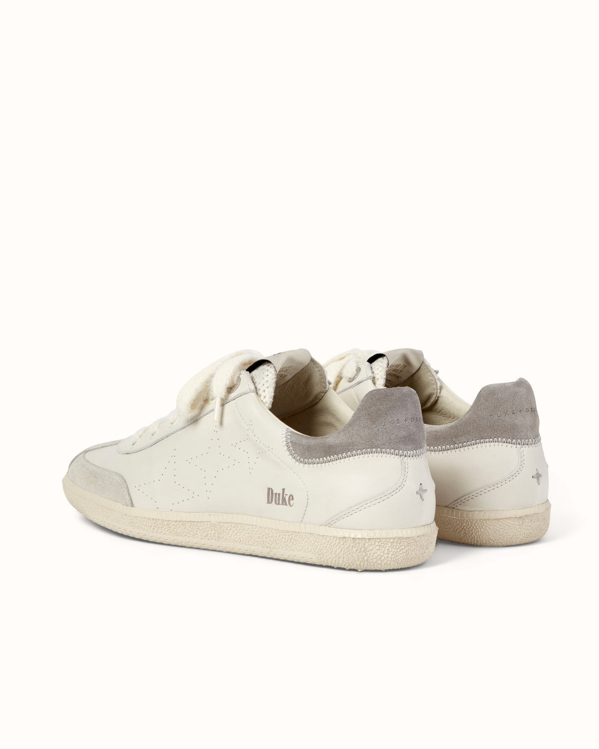 Plus Duke Vintage Grey + White Sneaker - Men's