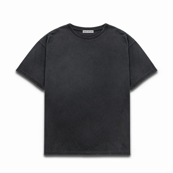 Sun Faded Workwear Washed Black T-Shirt