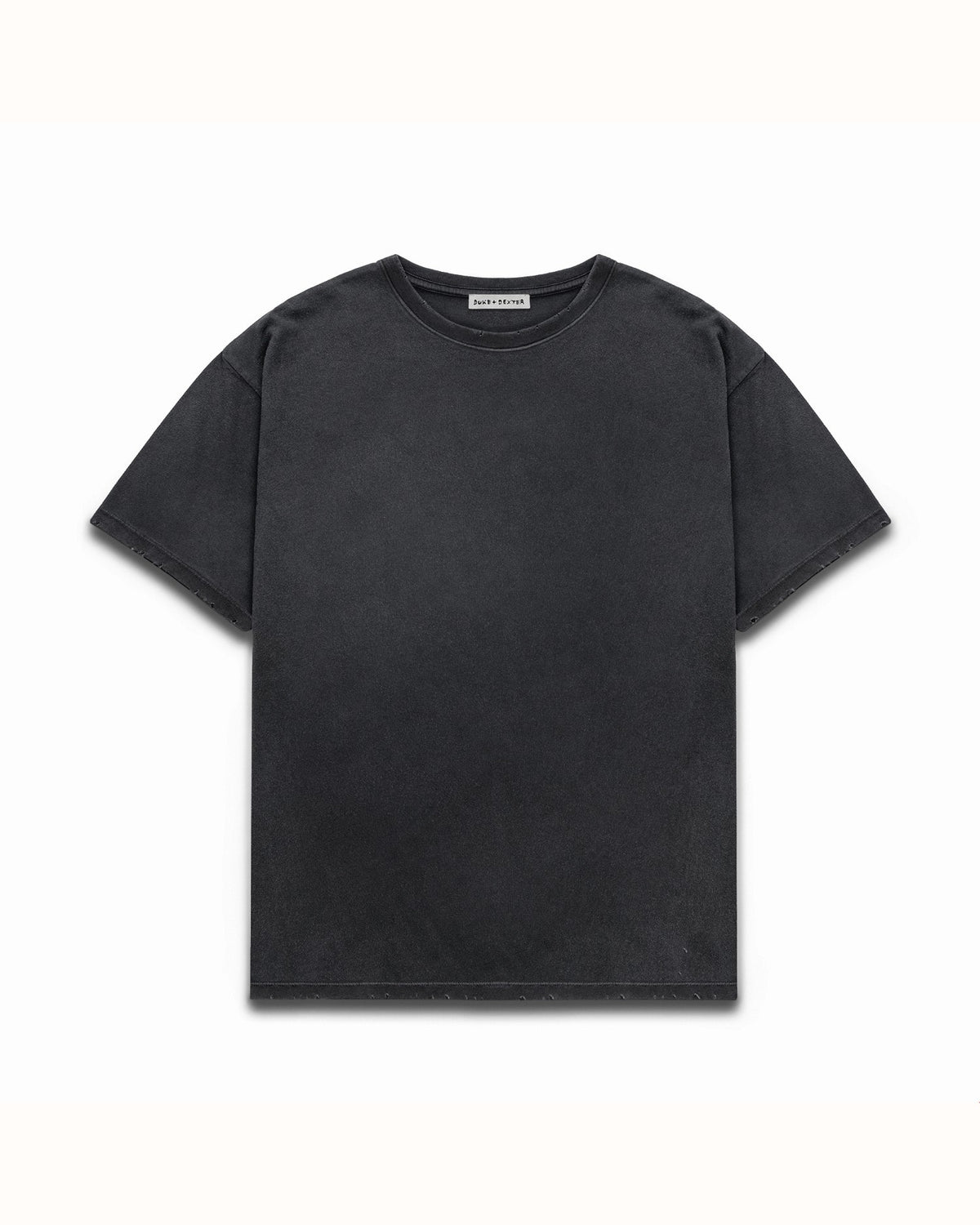 Sun Faded Workwear Washed Black T-Shirt
