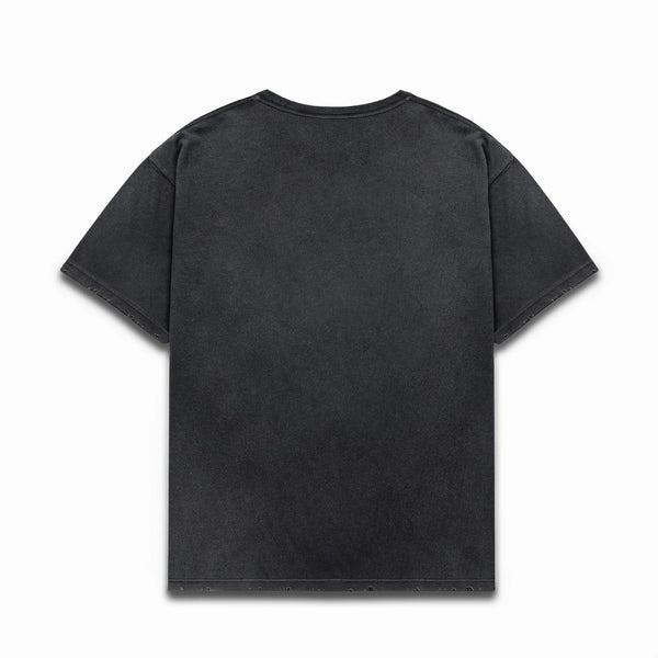Sun Faded Workwear Washed Black T-Shirt