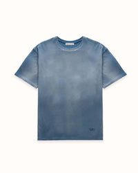 Sun Faded Workwear Washed Navy T-Shirt