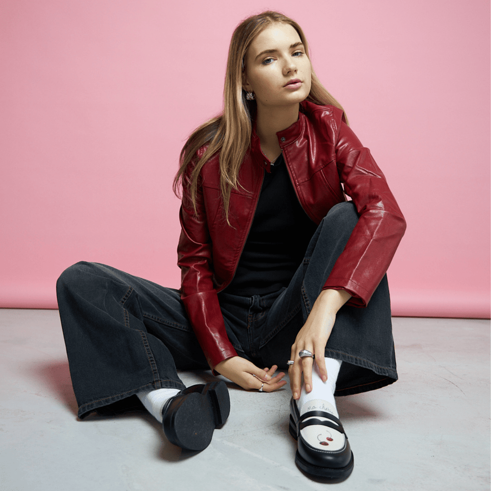 Women wearing 2025 penny loafers