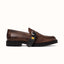 Vibram Brown Distressed Lug Loafer - Men's